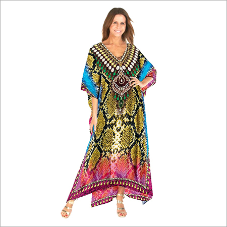 Beach wear digital latest Kaftan