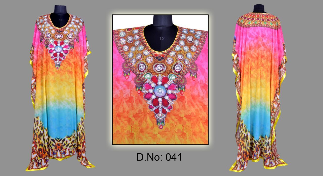 Digital Printed Kaftan