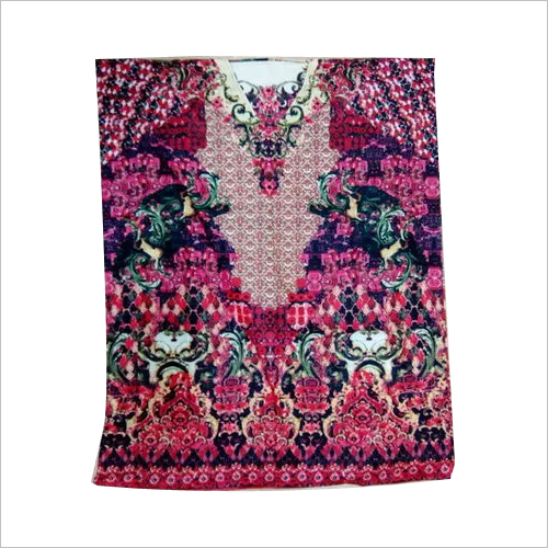 Cotton printed kaftan