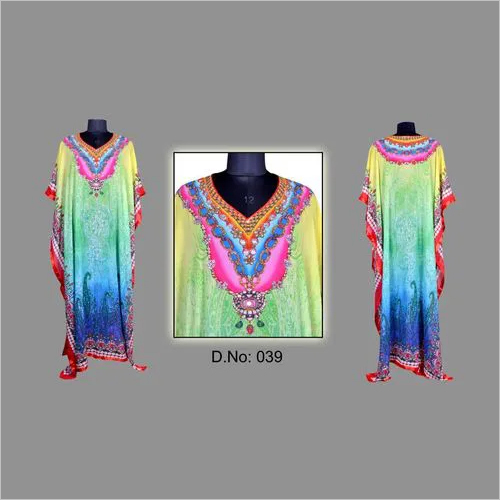 Printed kaftan