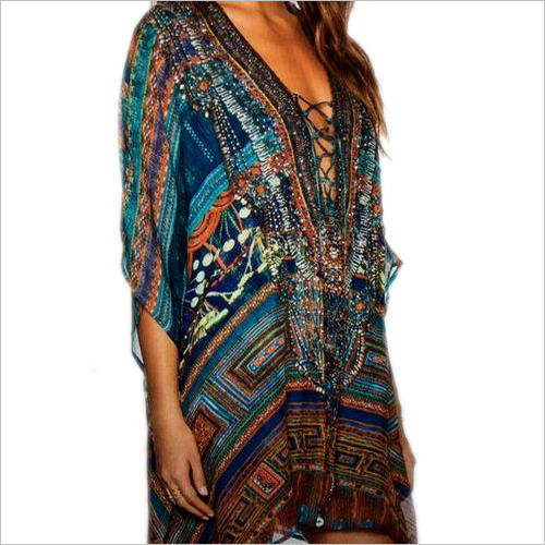 Digital Print Fancy Kaftan