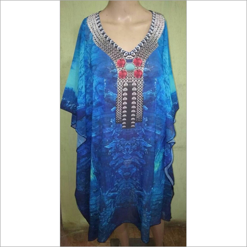 Ladies Digital Printed Kaftan