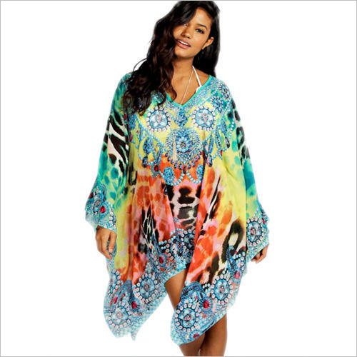 Printed Beach Kaftan